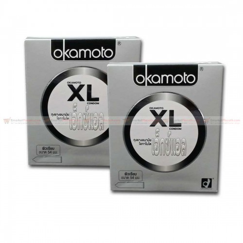 ถุงยางบิ๊กไซส์ XL ขนาด 54 บางกว่า นุ่มกว่า ใส่สบาย รู้สึกได้ (12 กล่อง)