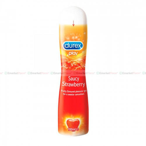 Durex Strawberry เนื้อเจลใสไม่เหนียวเหนอะหนะ กลิ่นสตรอเบอรี่ (100ml.)